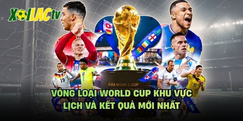 Vòng Loại World Cup Khu Vực – Lịch Và Kết Quả Mới Nhất
